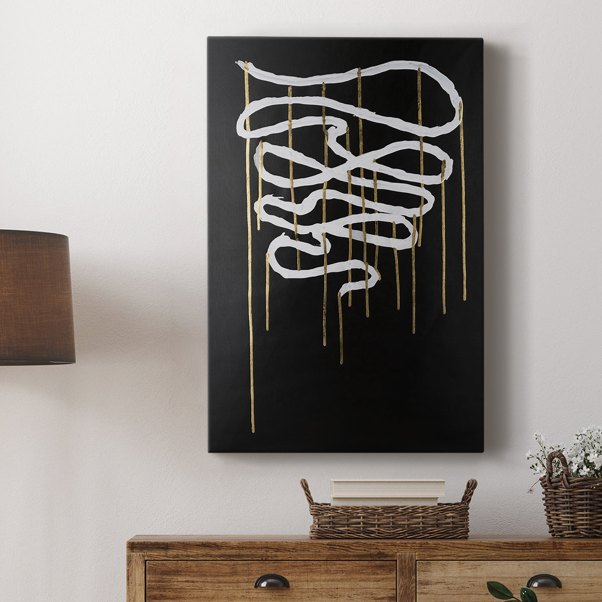 Weeping Ribbon II - Canvas Art Print