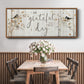 Grateful for this Day - Floater Framed Canvas Print