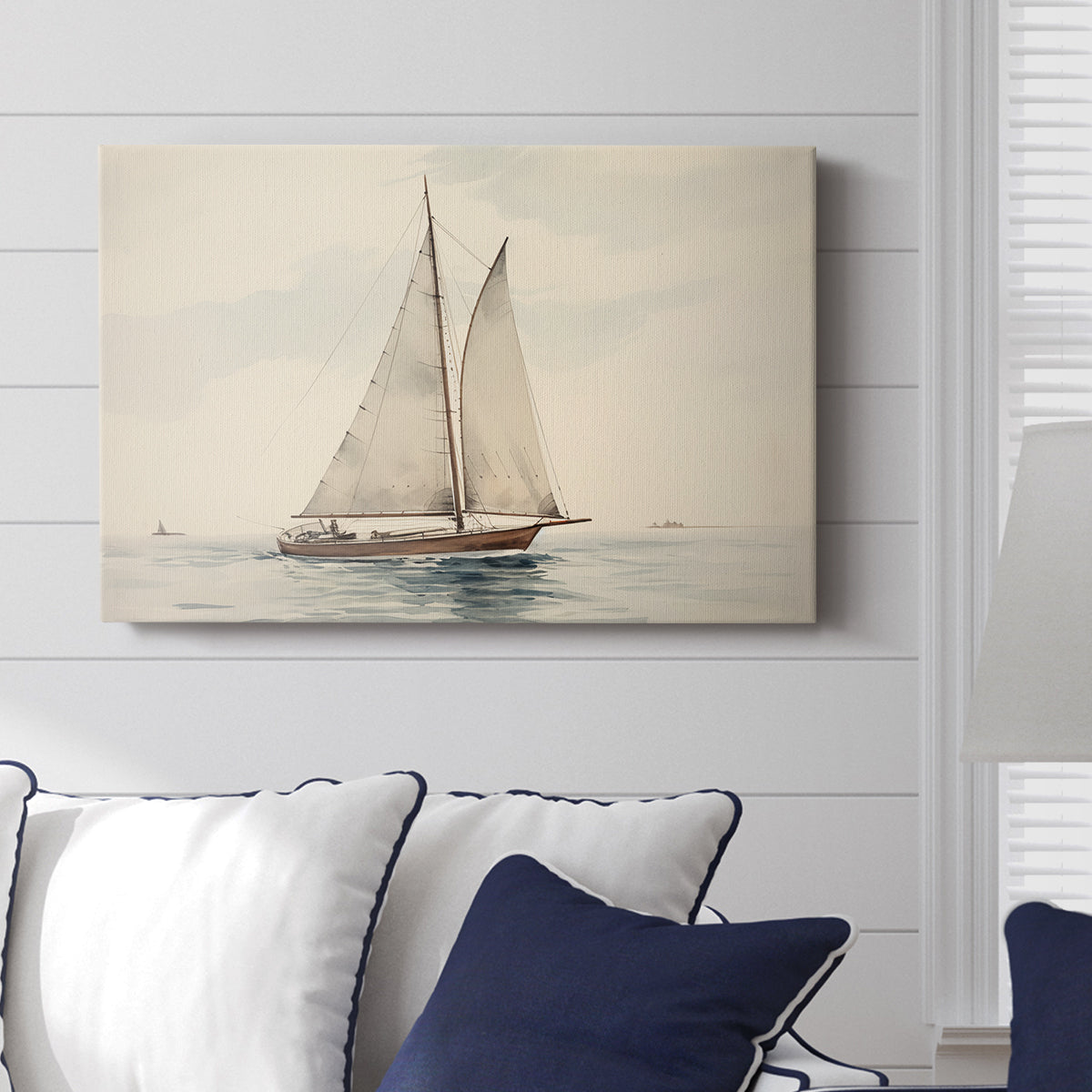 Vintage Nautical I - Canvas Art Print