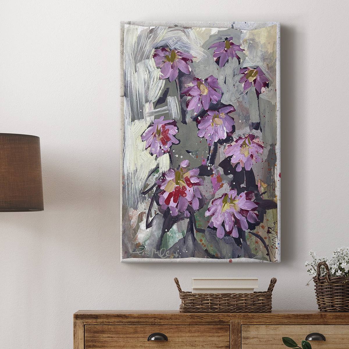 Zinnia II - Canvas Art Print
