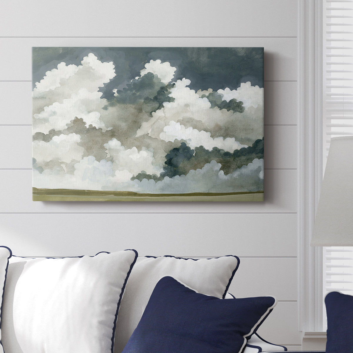 Vast Neutral Sky III - Canvas Art Print