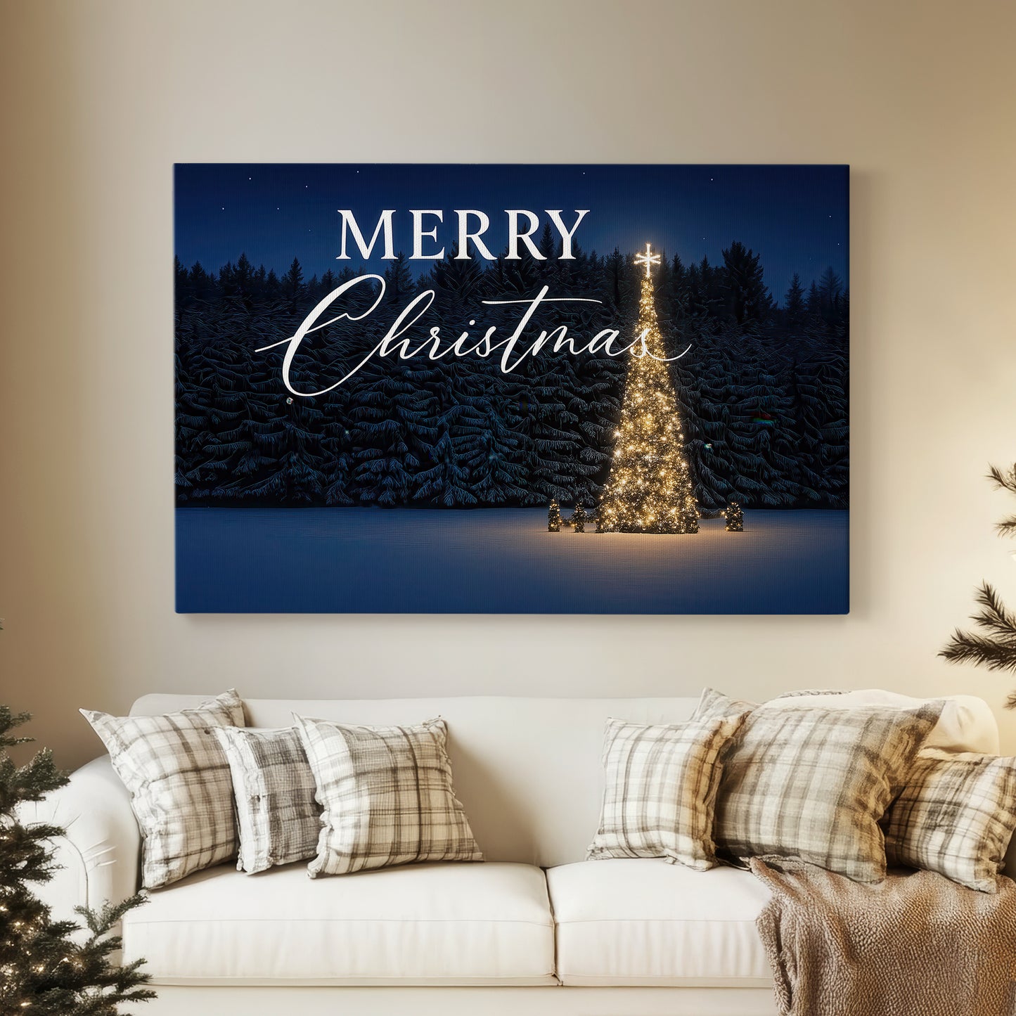 Stillwater Blessing of Candle - Canvas Art Print