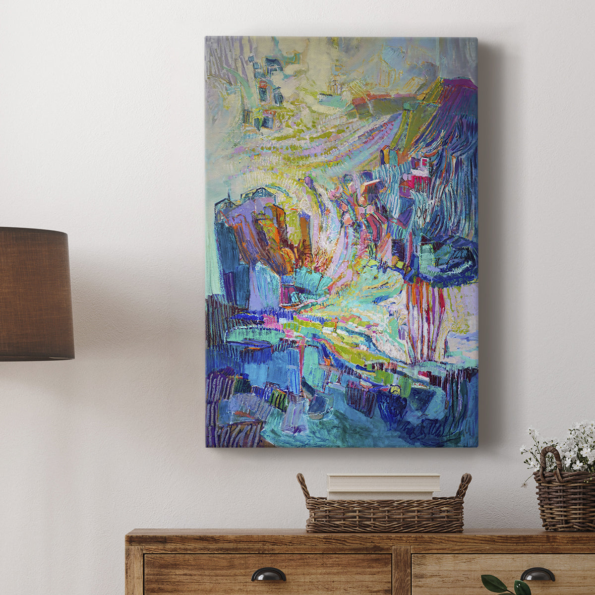 Gathering up the Goddess I - Canvas Art Print