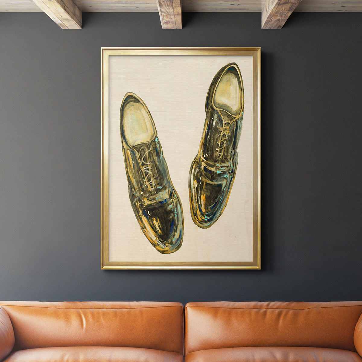 The Shoe Fits I V1 - Modern Framed Canvas Print