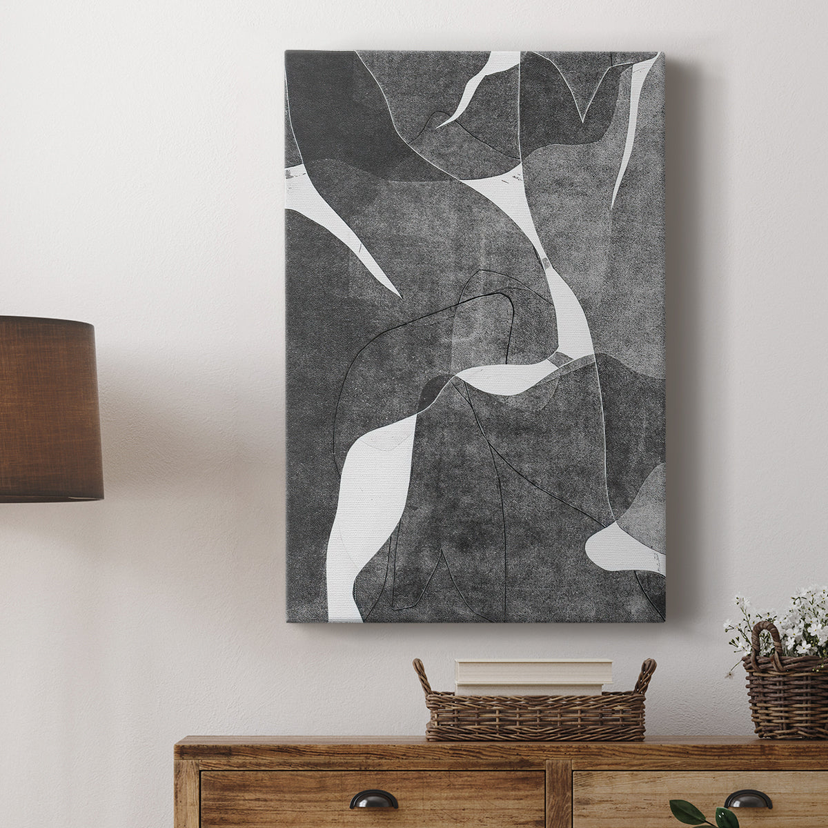 Night Bloom III - Canvas Art Print