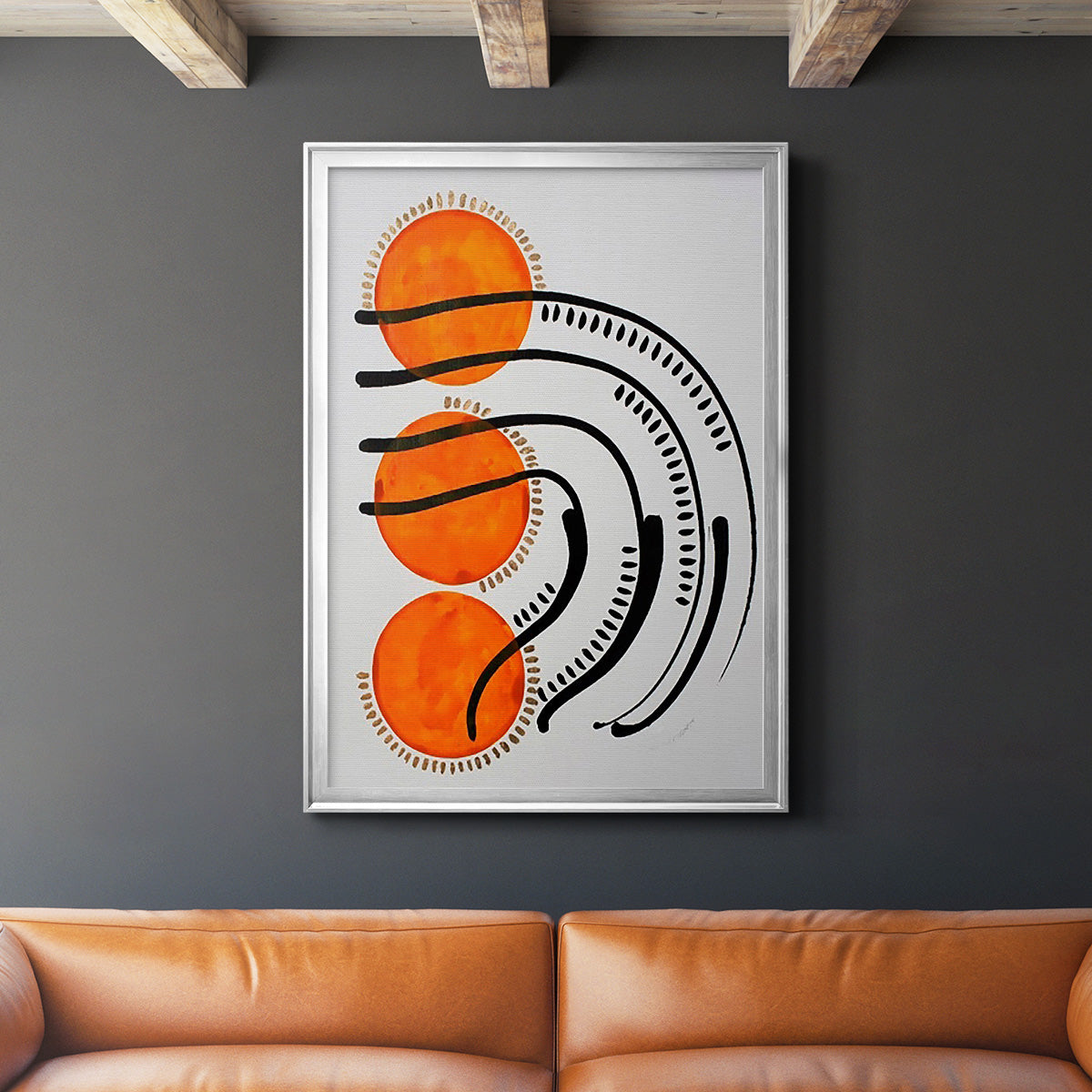 Get a Grip - Modern Framed Canvas Print