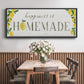Homemade Lemons - Floater Framed Canvas Print