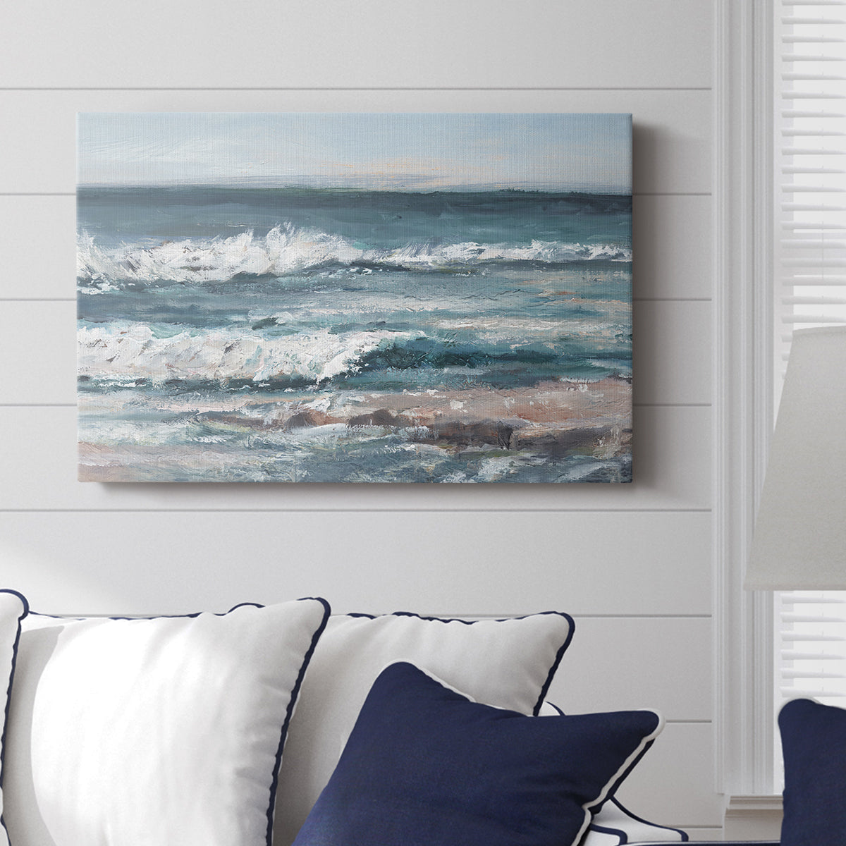 Ocean Breakers I - Canvas Art Print