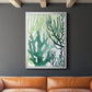 Textured Coral I - Modern Framed Canvas Print