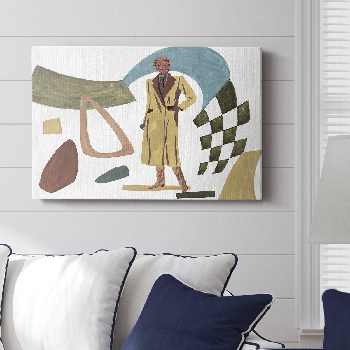 Vintage Vibes III - Canvas Art Print