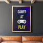 Gamer at Play VI - Modern Framed Canvas Print