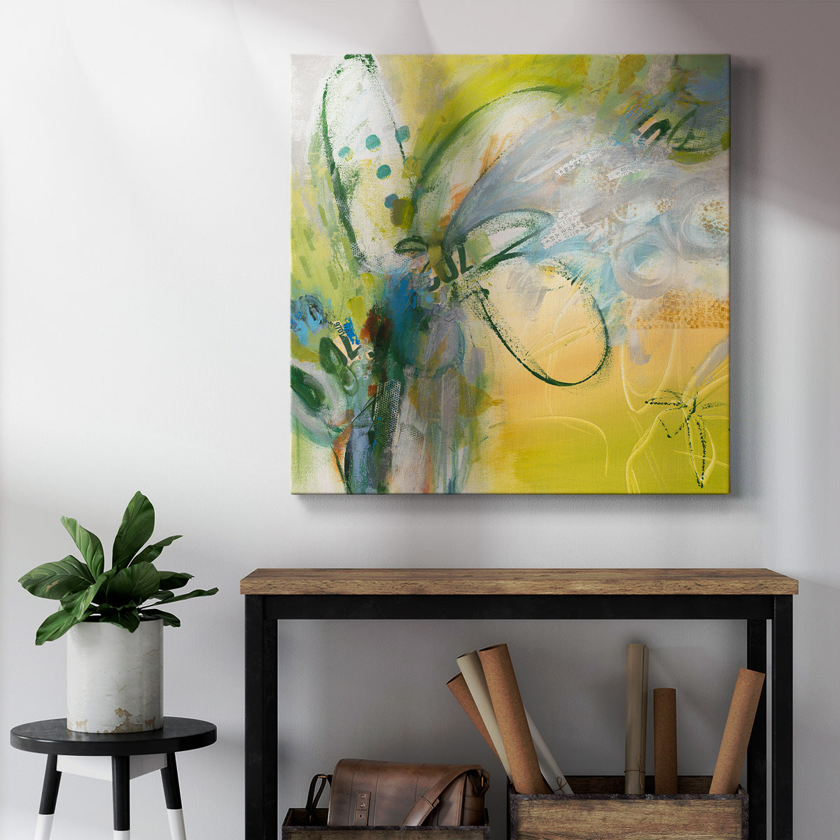 Flowery Language - Canvas Art Print