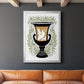 Greek Vases I - Modern Framed Canvas Print