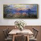 Sunset on the Seine - Floater Framed Canvas Print