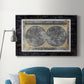 Night World Blueprint Premium Gallery Wrapped Canvas - Ready to Hang