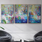 Gathering up the Goddess I - Floater Framed Canvas Set