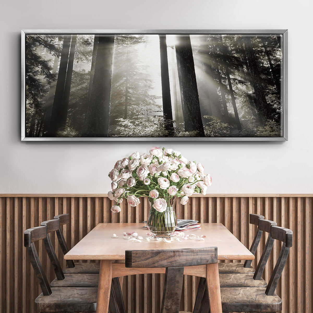 Morning Light - Floater Framed Canvas Print