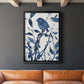 Bluebird Silhouette II - Modern Framed Canvas Print