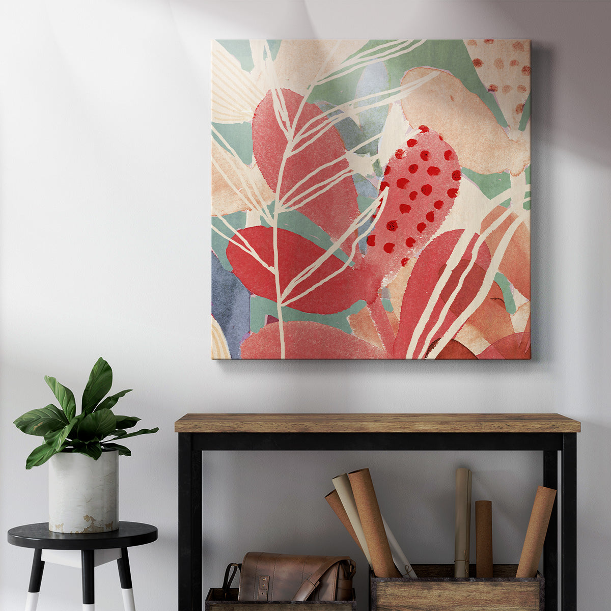 Tropical Assemblage III - Canvas Art Print