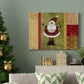 Holiday Santa - Premium Gallery Wrapped Canvas  - Ready to Hang