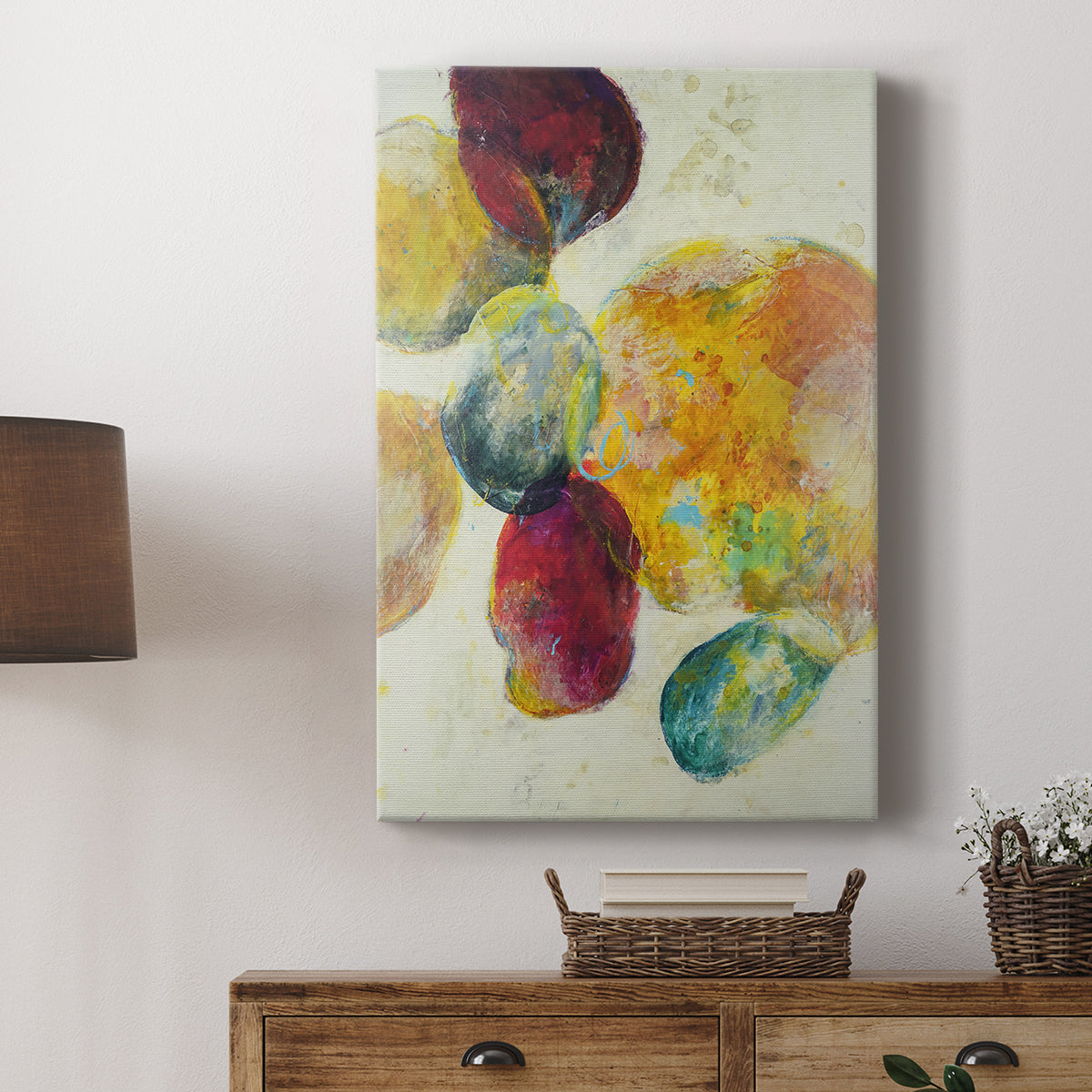 Earthy Fragments I - Canvas Art Print