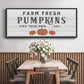 Farm Fresh Pumpkins - Floater Framed Canvas Print