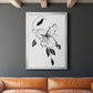 Wild Clematis I - Modern Framed Canvas Print