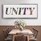 Unity - Floater Framed Canvas Print