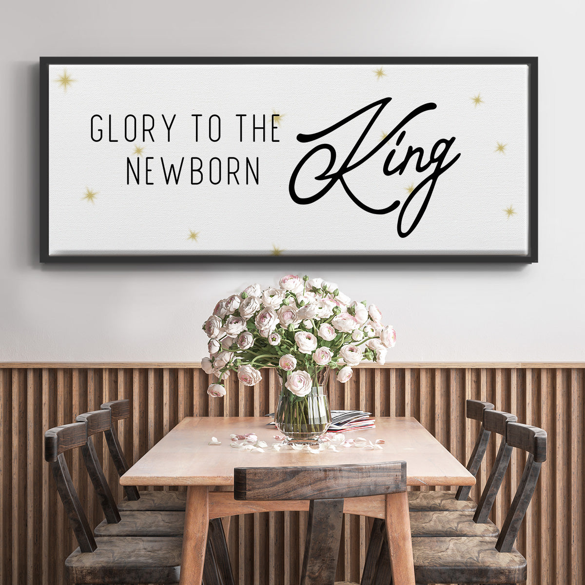 Glory - Floater Framed Canvas Print