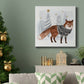 Cozy Woodland Animal I-Premium Gallery Wrapped Canvas - Ready to Hang