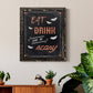 Be Scary - Premium Canvas Framed in Barnwood - Ready to Hang