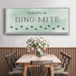 Dinomite - Floater Framed Canvas Print