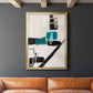 Geometry Notes I - Modern Framed Canvas Print
