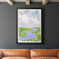 Low Country River Vista I - Modern Framed Canvas Print