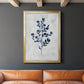 Wild Indigo II - Modern Framed Canvas Print