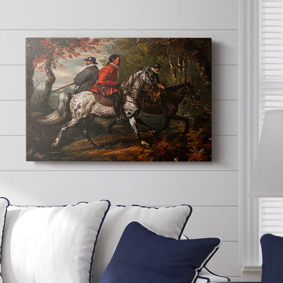Vintage Hunt LXXVIII - Canvas Art Print