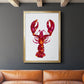 Lobster - Modern Framed Canvas Print
