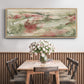 Rust Grasslands II - Floater Framed Canvas Print