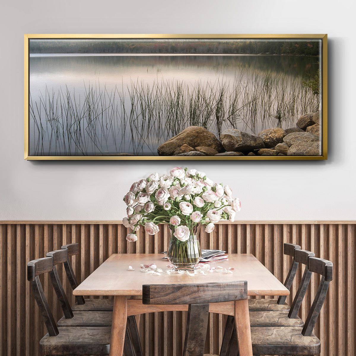 Wanderlust - Floater Framed Canvas Print