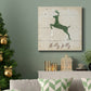 Holly Jolly Reindeer-Premium Gallery Wrapped Canvas - Ready to Hang