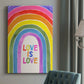 Love Loudly Collection B Premium Gallery Wrapped Canvas - Ready to Hang