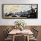 The Port of London, 1871 - Floater Framed Canvas Print