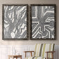 Dots and Dashes I - Premium Framed Canvas 2 Piece Set - Ready to Hang