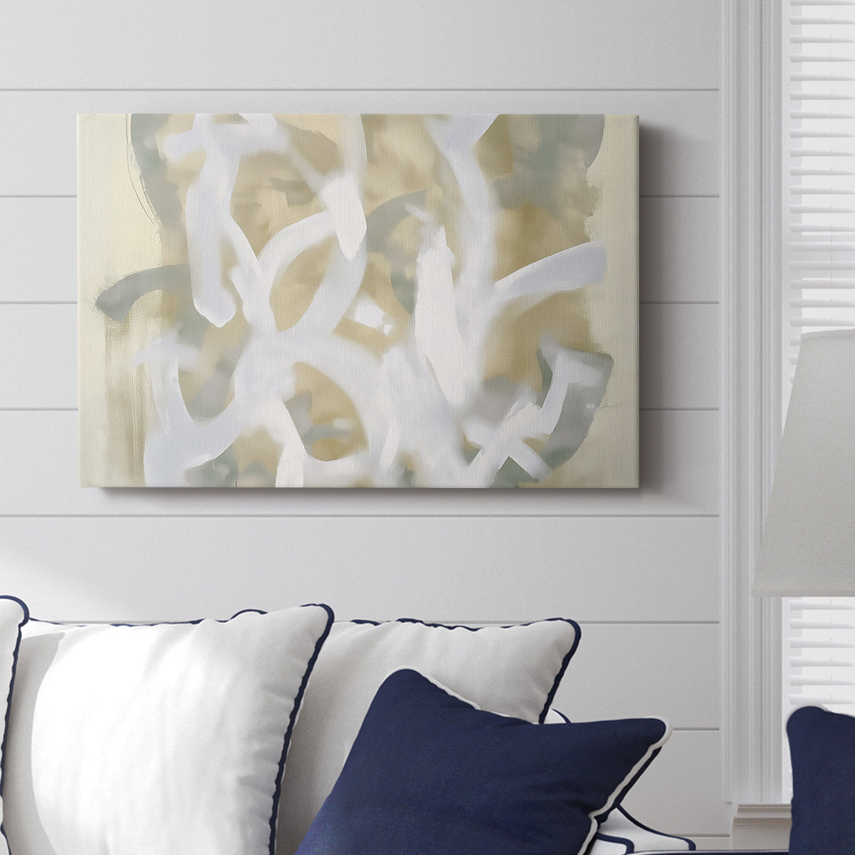 Grey and Gold Abstract CLXIII - Canvas Art Print