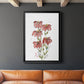 Watercolor Blooms II - Modern Framed Canvas Print