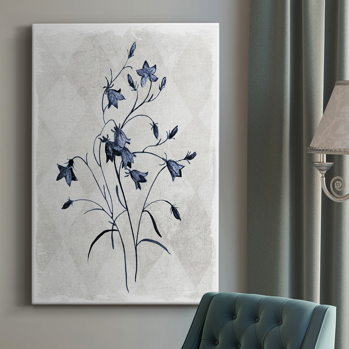 Harlequin Botanical II - Canvas Art Print