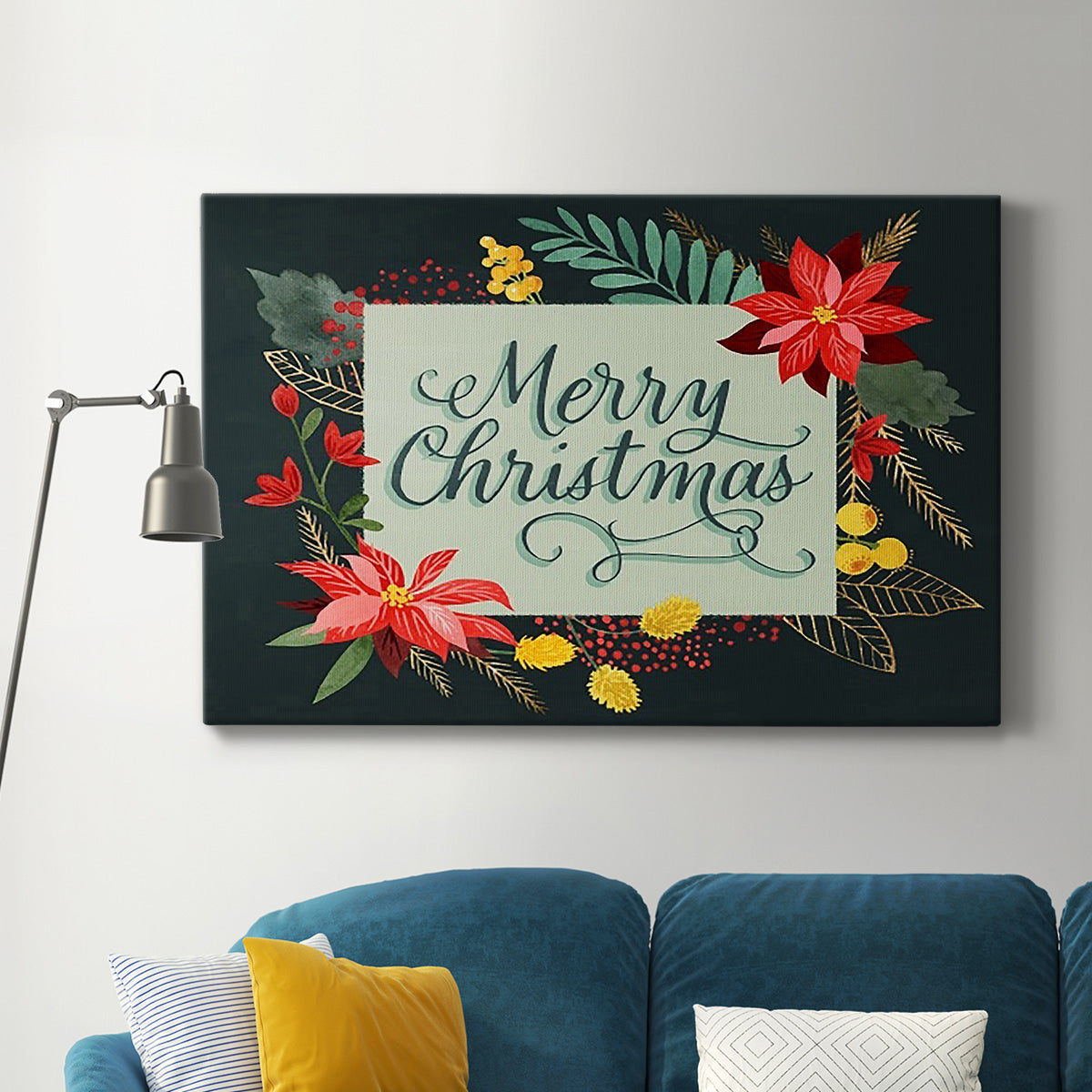 Bright Christmas Night  I - Canvas Art Print