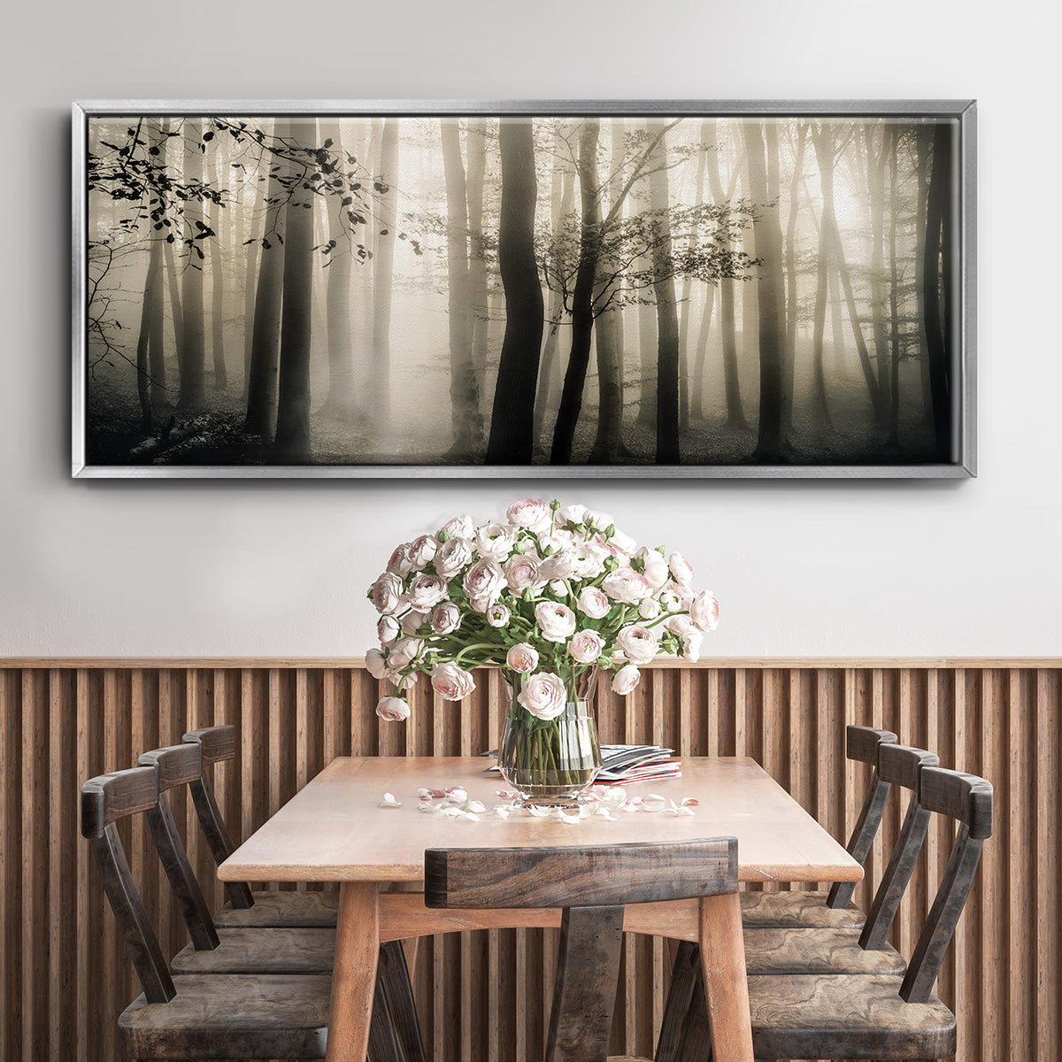 Light is Always There - Floater Framed Canvas Print