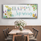 Happy Spring - Floater Framed Canvas Print