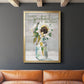 Thankful, Grateful, Blessed - Modern Framed Canvas Print